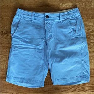 A&F BABY BLUE SHORTS
